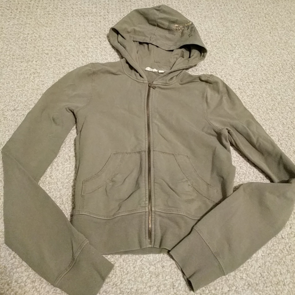 Express hooded zip up